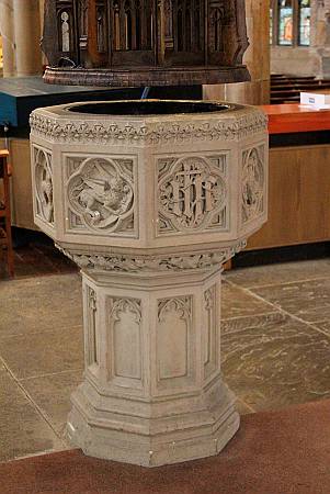 Bradford Cathedral - The Font